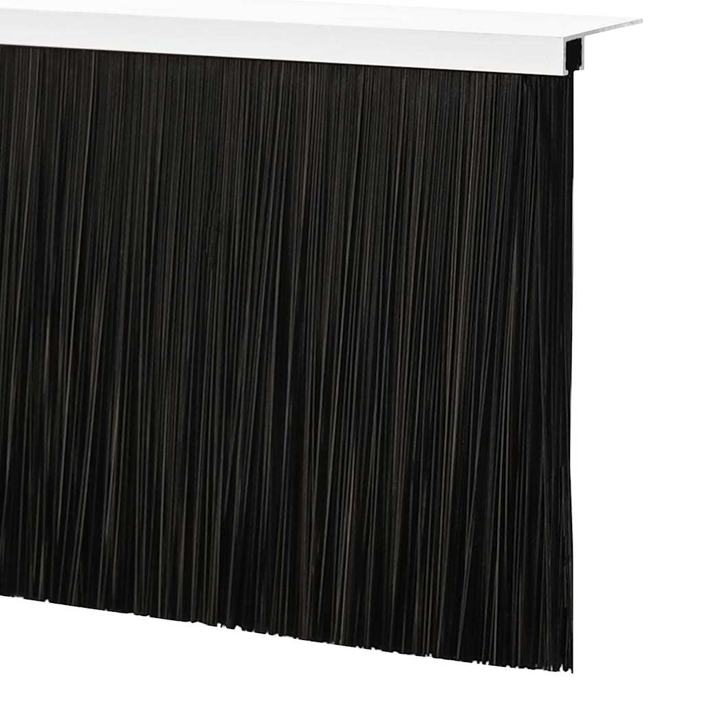 Spazzole per porte a vite 12 pcs Argento 100 cm | homemem39