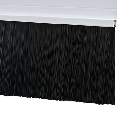 Spazzole per porte autoadesive 2 pcs Bianco 100 cm | homemem39
