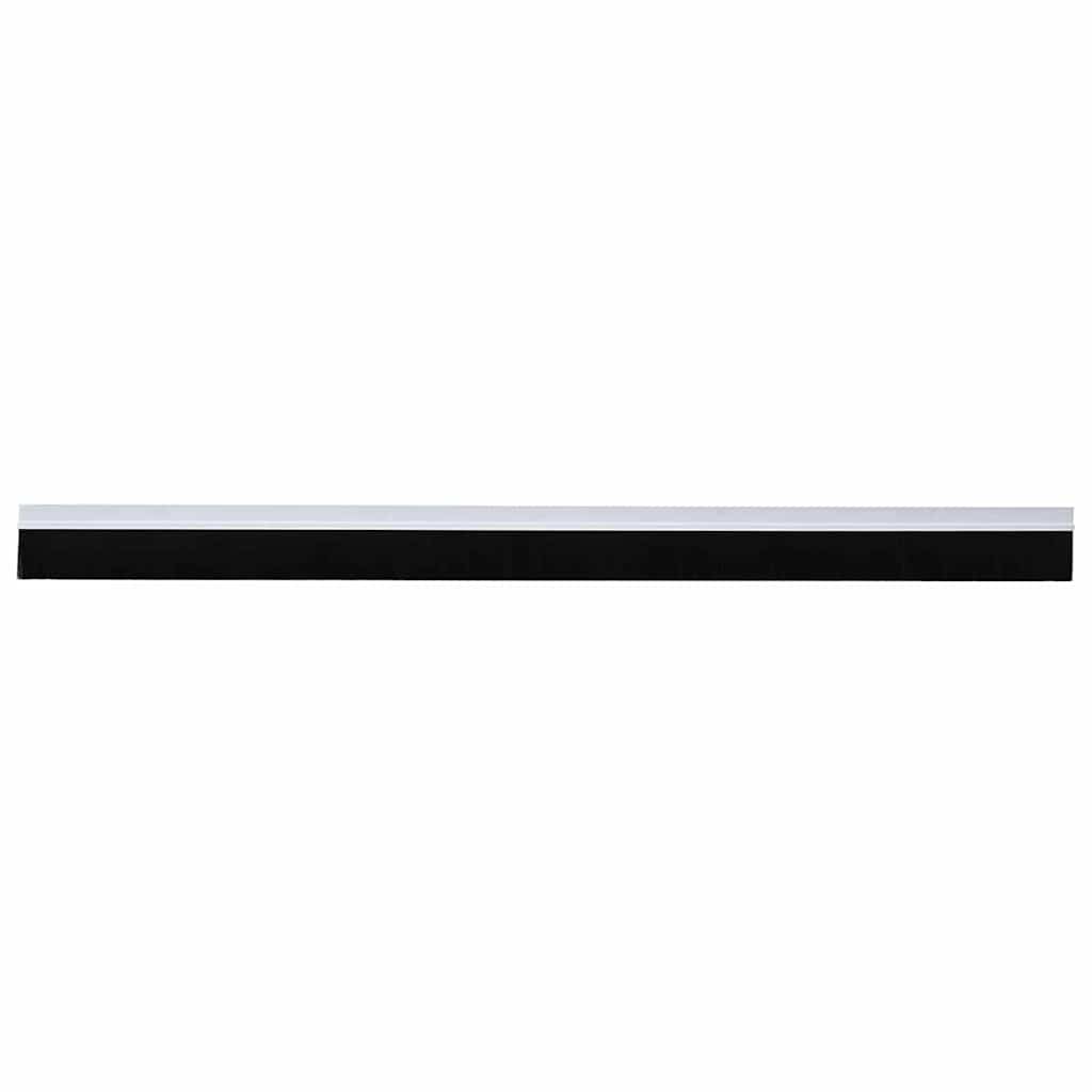 Spazzole per porte autoadesive 2 pcs Bianco 100 cm