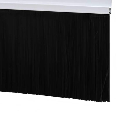 Spazzole per porte autoadesive 6 pcs Bianco 100 cm