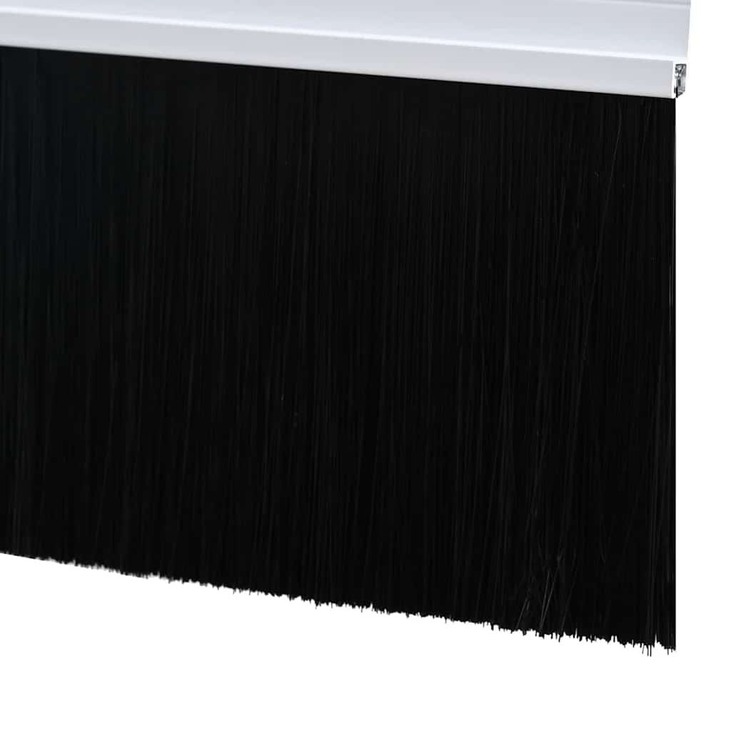 Spazzole per porte autoadesive 12 pcs Bianco 100 cm | homemem39