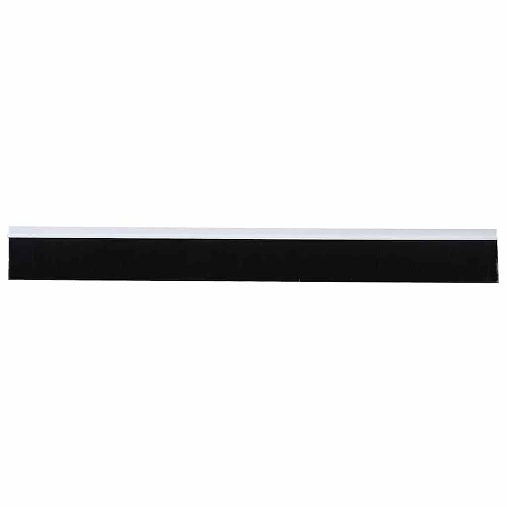 Spazzole per porte autoadesive 12 pcs Bianco 100 cm | homemem39