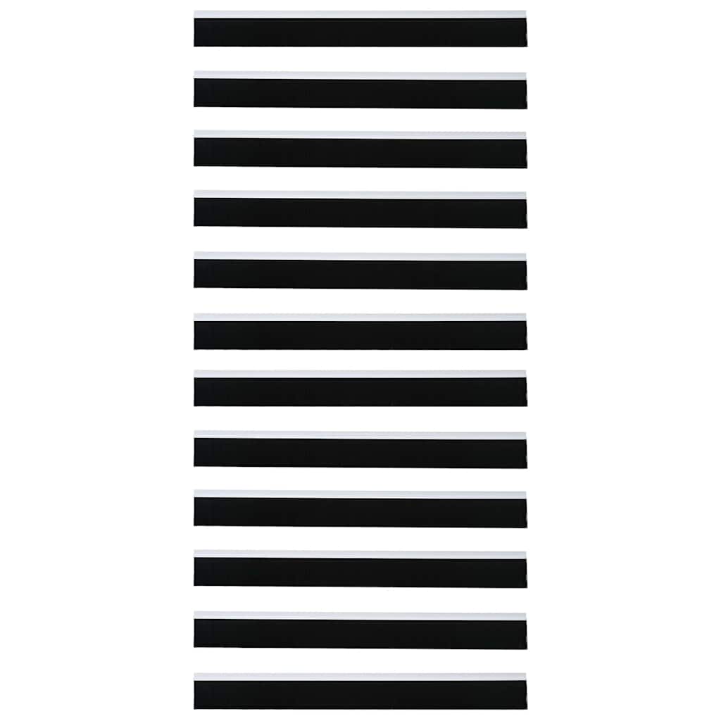 Spazzole per porte autoadesive 12 pcs Bianco 100 cm | homemem39