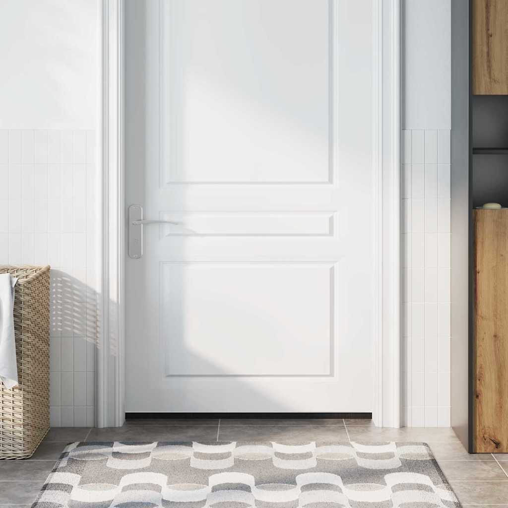 Spazzole per porte autoadesive 2 pcs Bianco 100 cm | homemem39