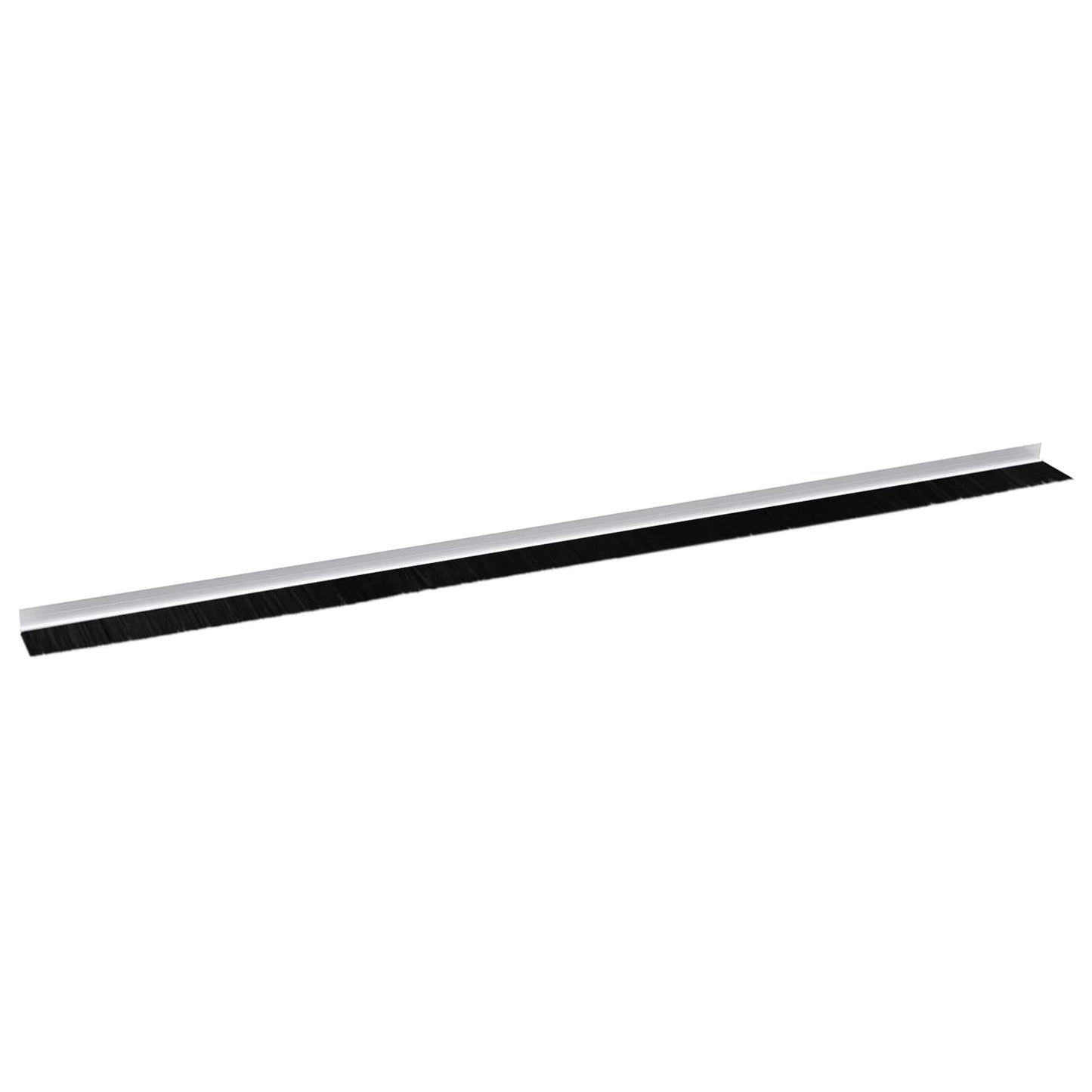Spazzole per porte autoadesive 2 pcs Bianco 100 cm | homemem39