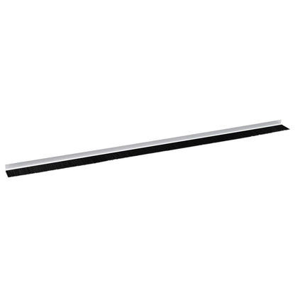 Spazzole per porte autoadesive 2 pcs Bianco 100 cm | homemem39