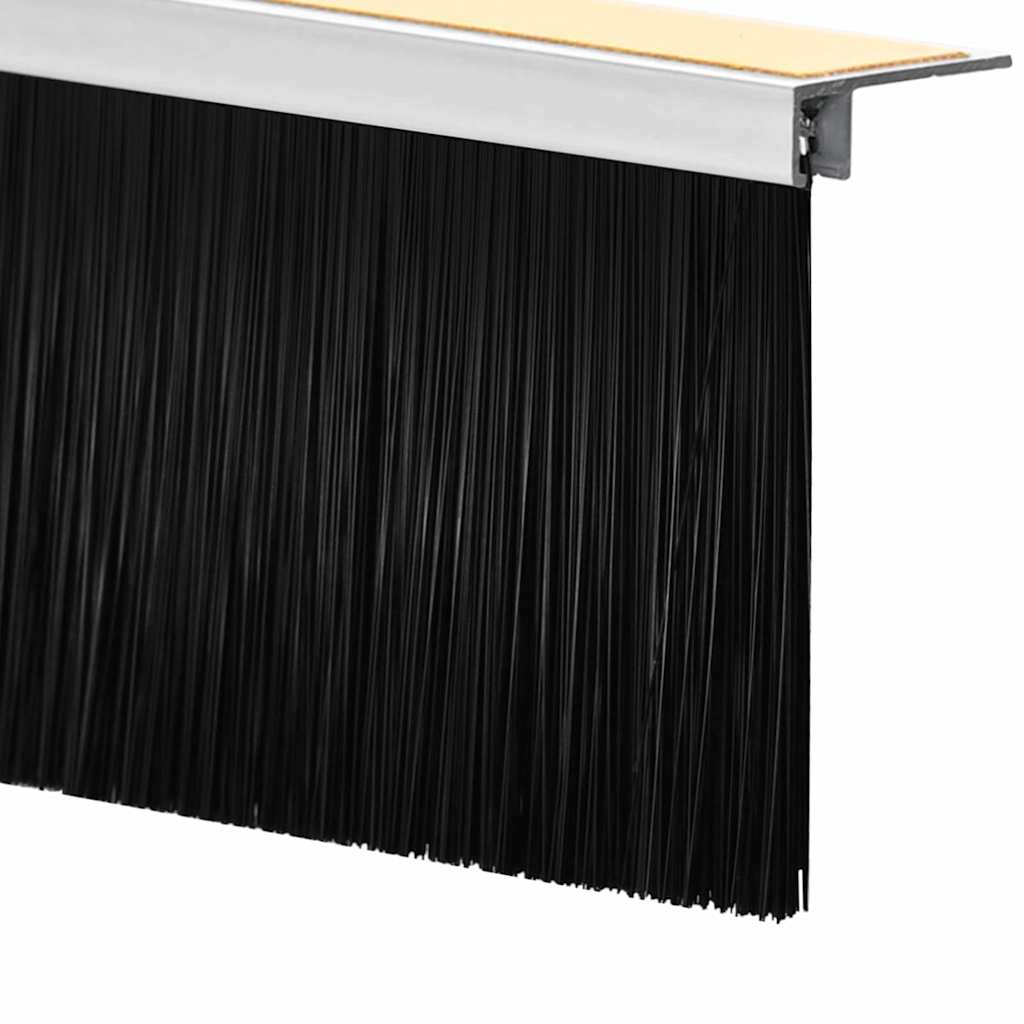Spazzole per porte autoadesive 6 pcs Bianco 100 cm | homemem39