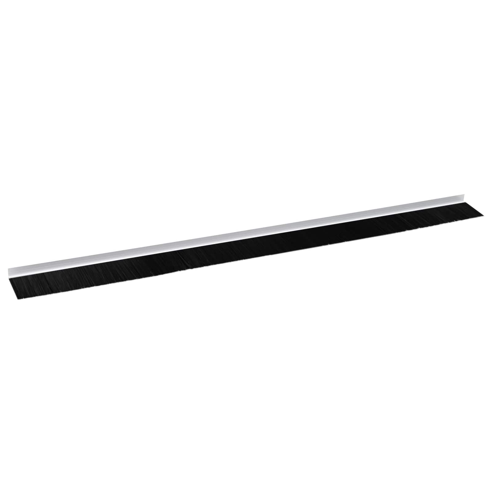 Spazzole per porte autoadesive 12 pcs Bianco 100 cm | homemem39
