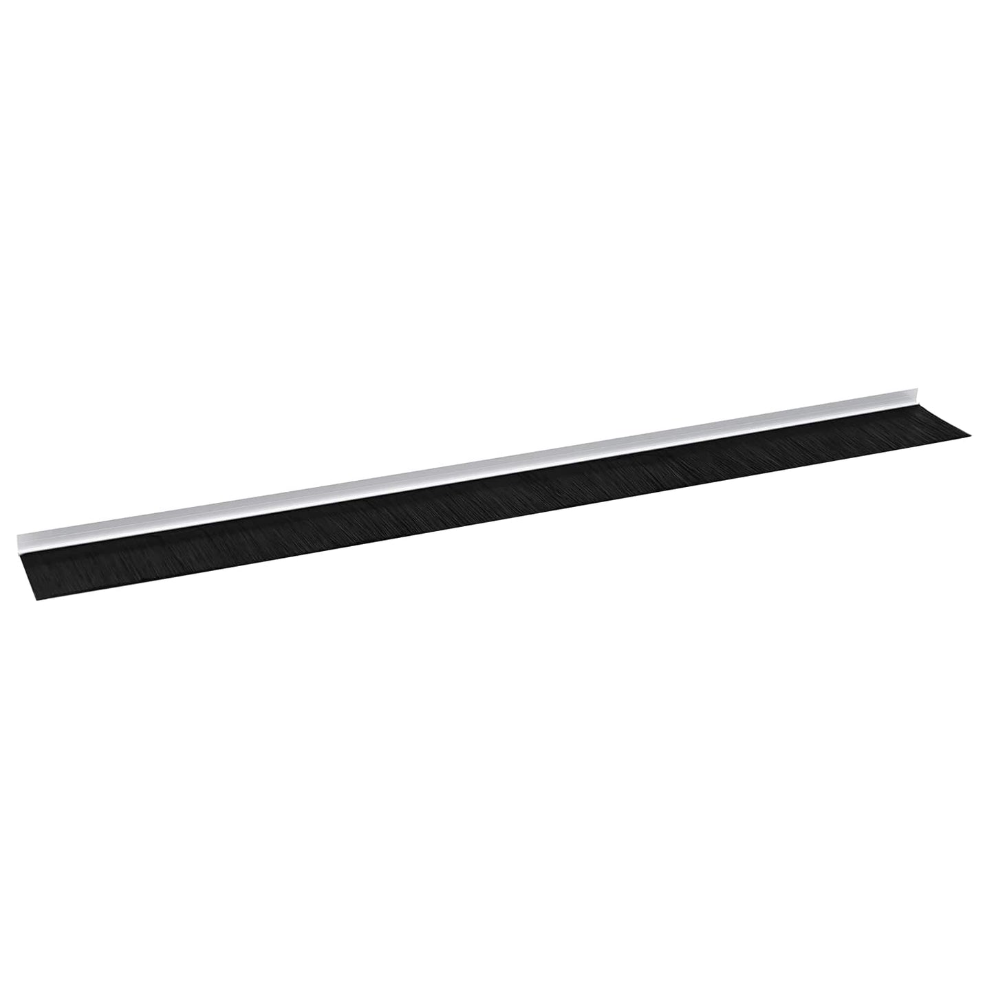 Spazzole per porte autoadesive 12 pcs Bianco 100 cm | homemem39