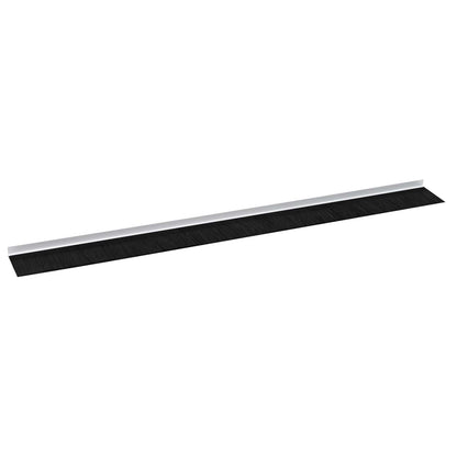 Spazzole per porte autoadesive 12 pcs Bianco 100 cm | homemem39