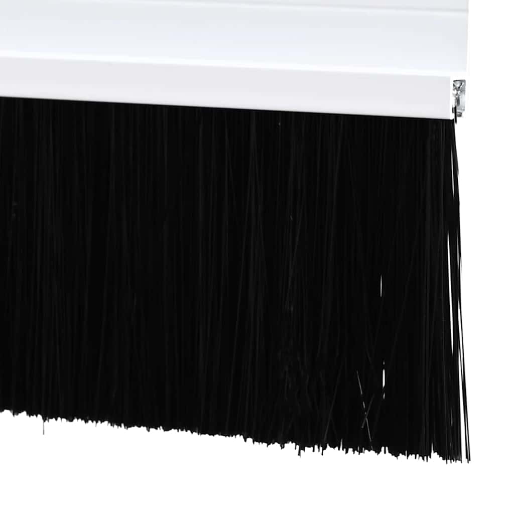 Spazzole per porte a vite 2 pcs Bianco 100 cm Lega di alluminio | homemem39