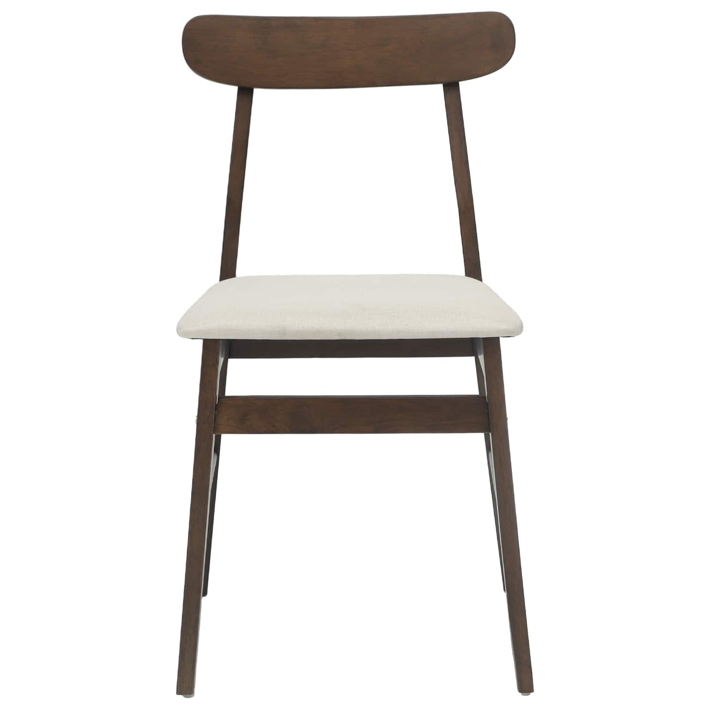 Sedia da pranzo 2 pcs Marrone Scuro e Chiaro