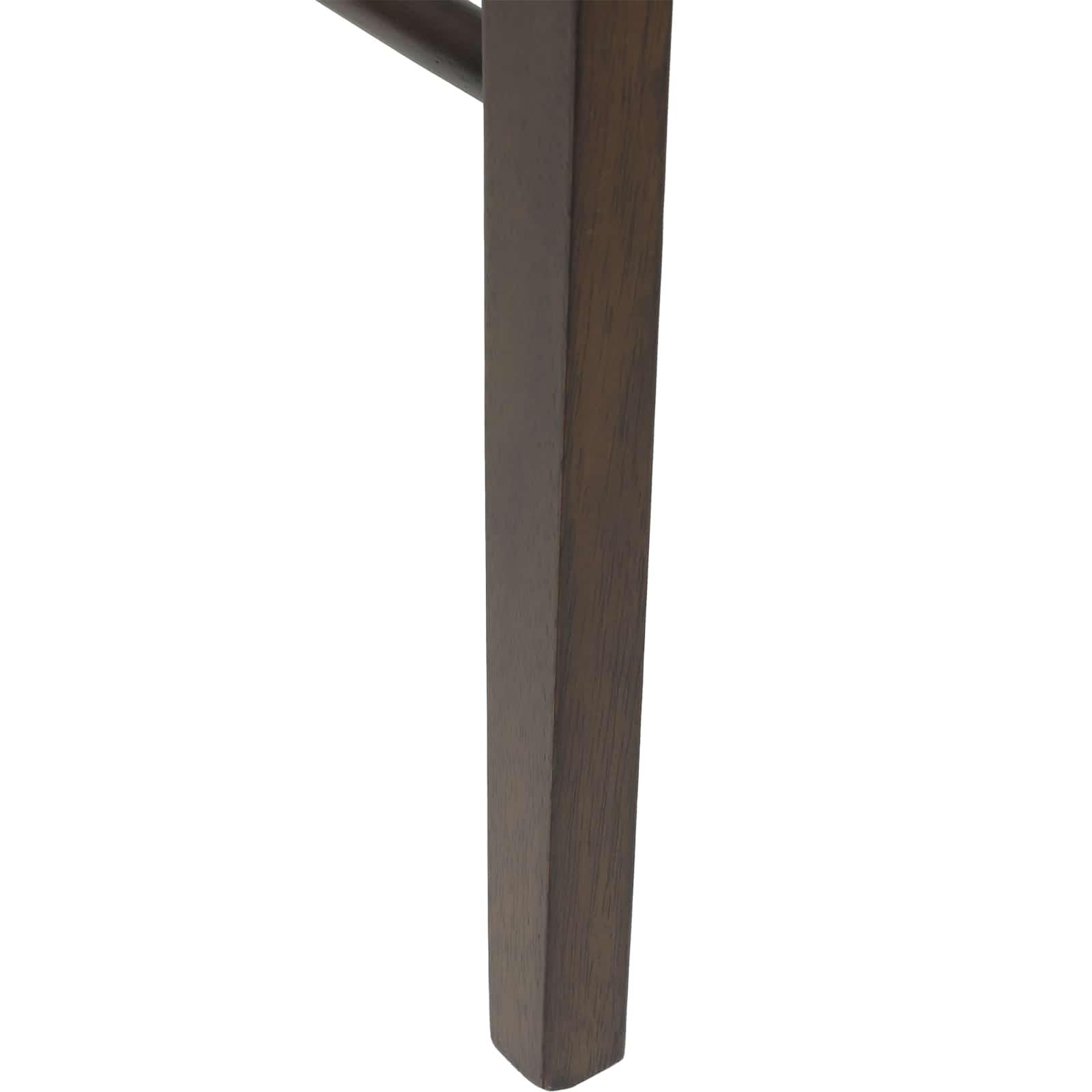 Sedia da pranzo 2 pcs Marrone scuro e Nero | homemem39