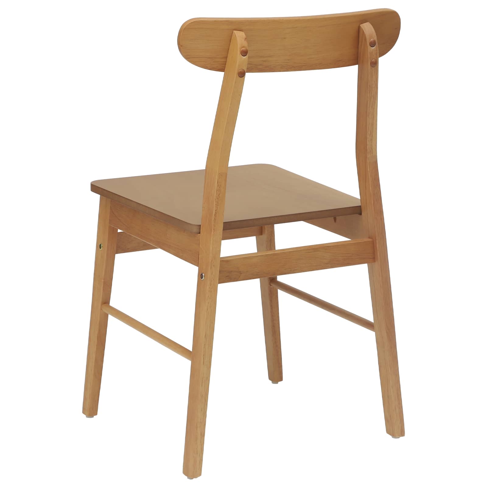 Sedia da pranzo 2 pcs Naturale 43 x 44,5 x 77 cm | homemem39