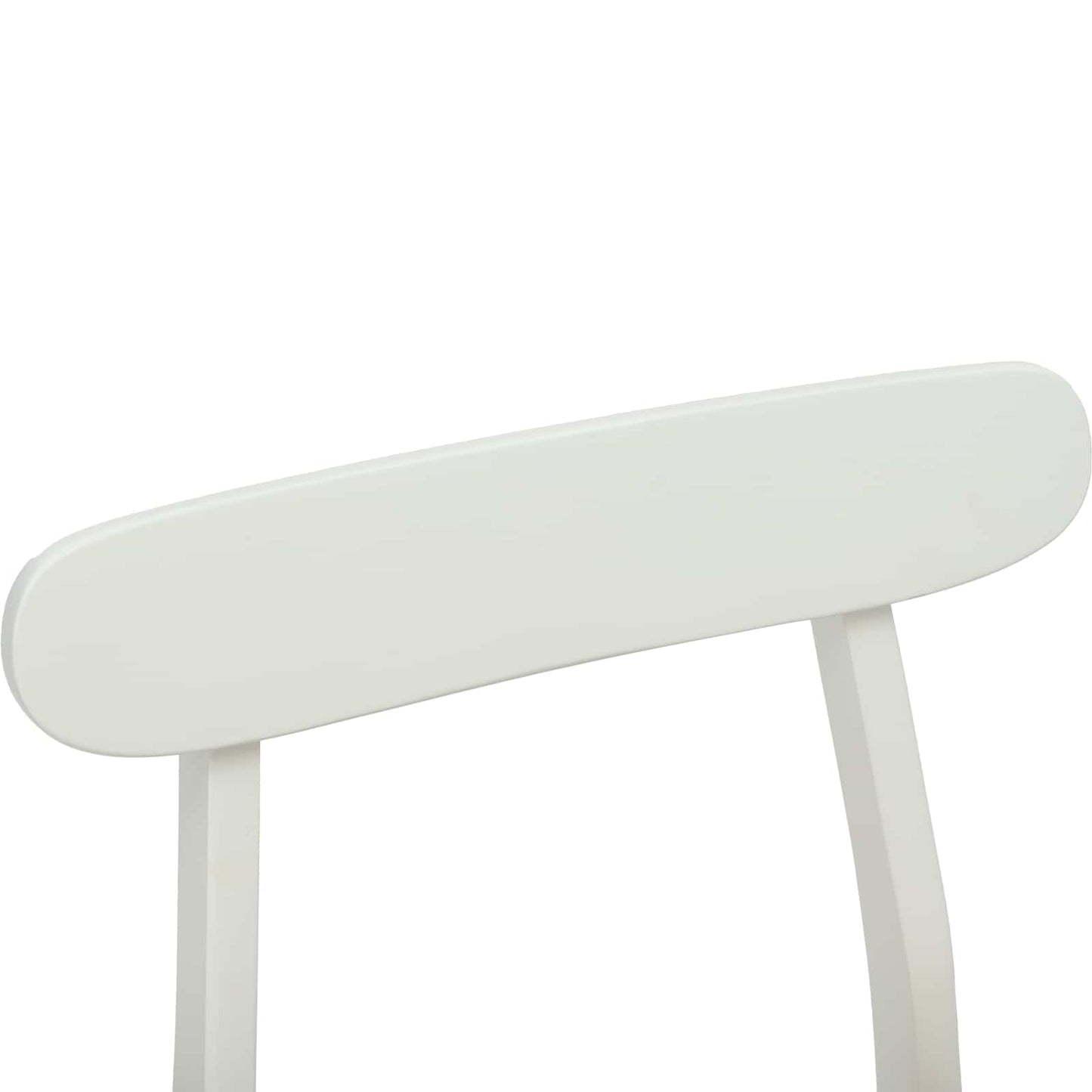 Sedia da pranzo 2 pcs Bianco e Naturale 43 x 44,5 x 77 cm | homemem39