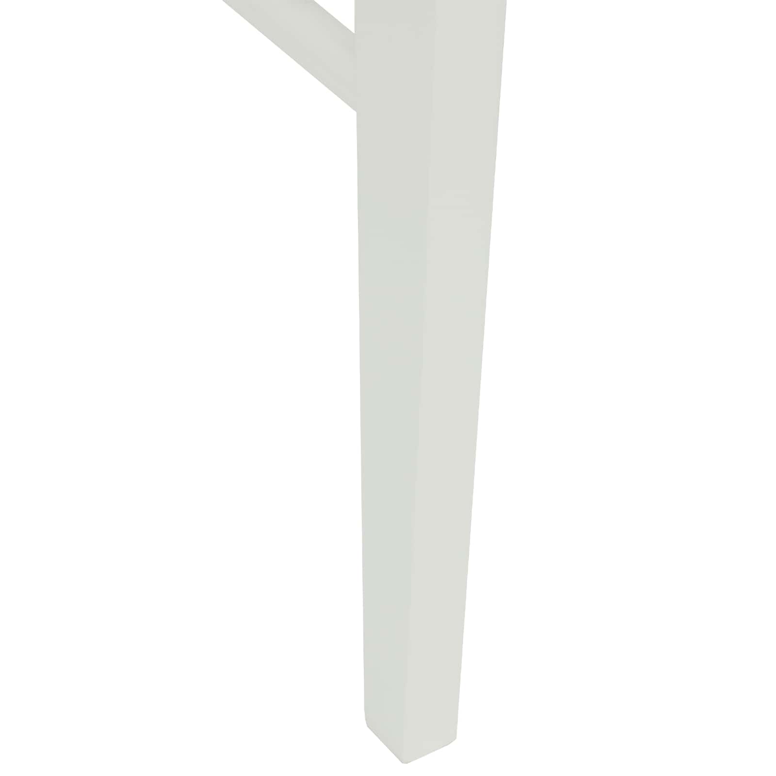 Sedia da pranzo 2 pcs Bianco e Naturale 43 x 44,5 x 77 cm | homemem39
