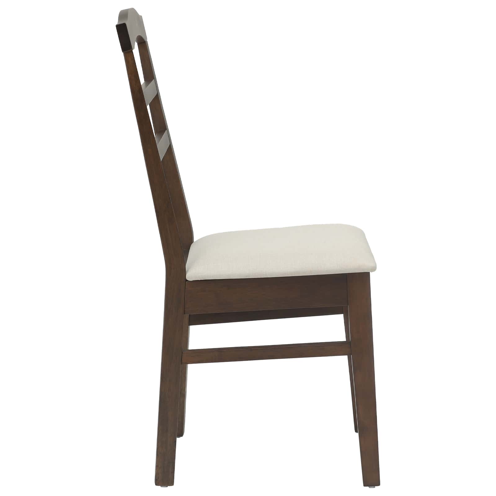Sedia da pranzo 2 pcs Marrone chiaro e chiaro | homemem39