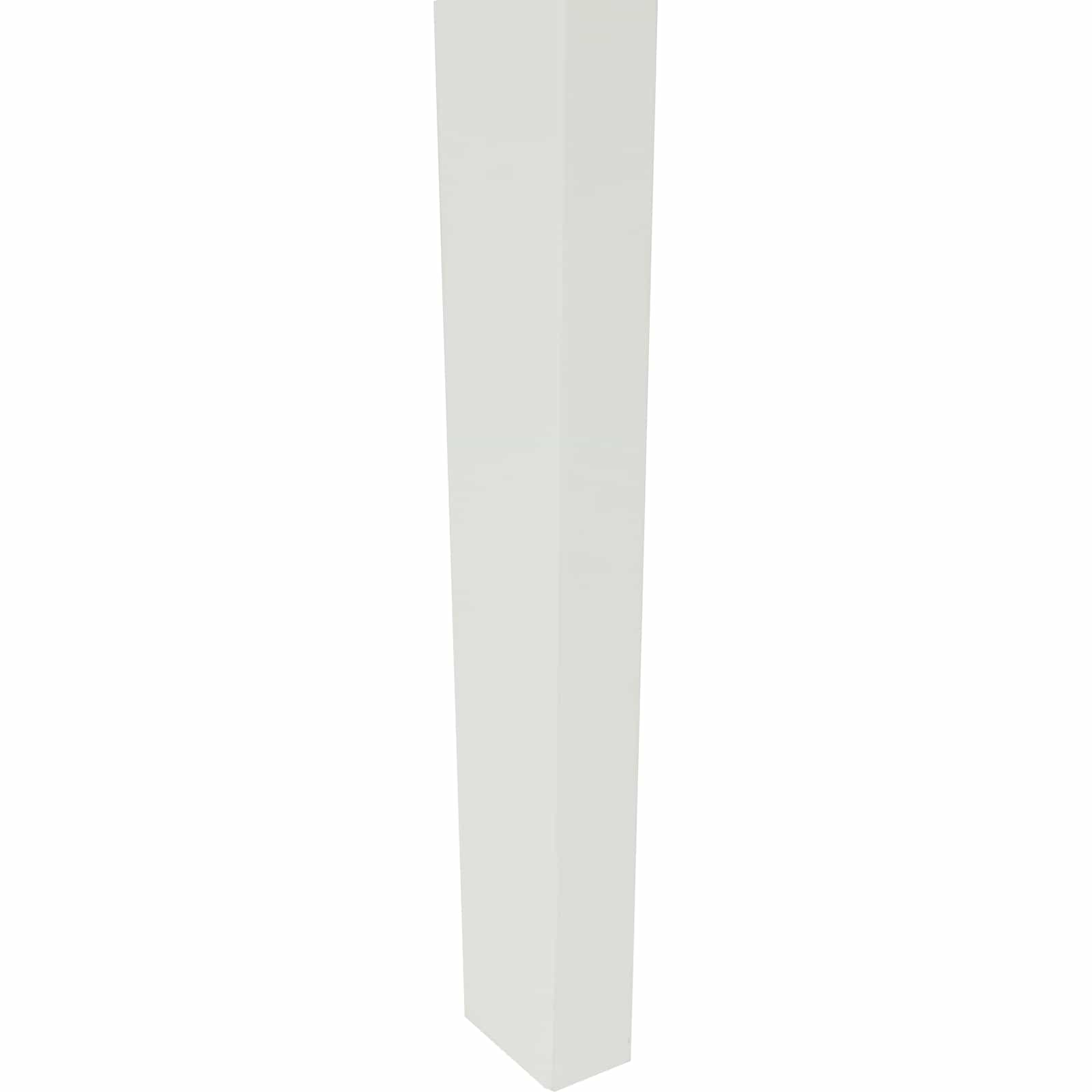Sedia da pranzo 2 pcs Bianco e Naturale Legno di gomma solido | homemem39