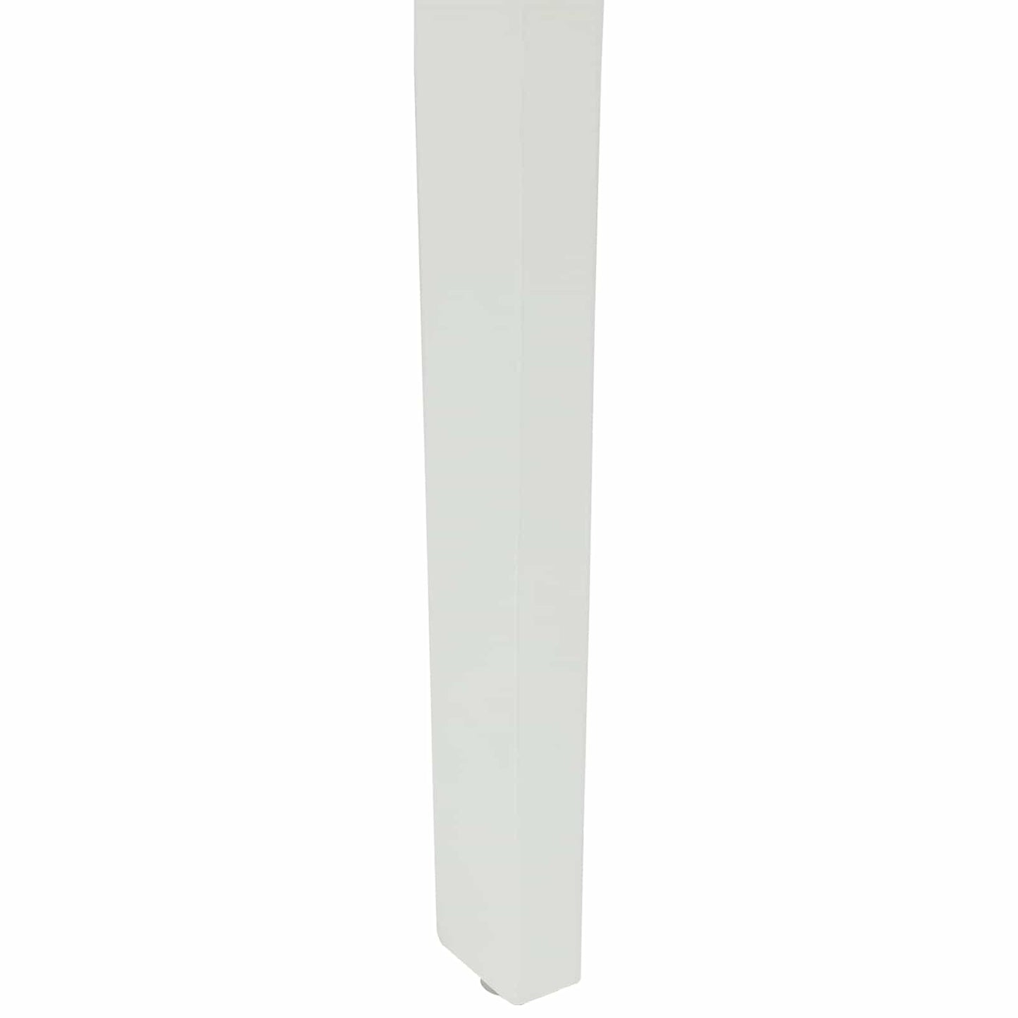 Sedia da pranzo 2 pcs Bianco e Naturale Legno di gomma solido | homemem39