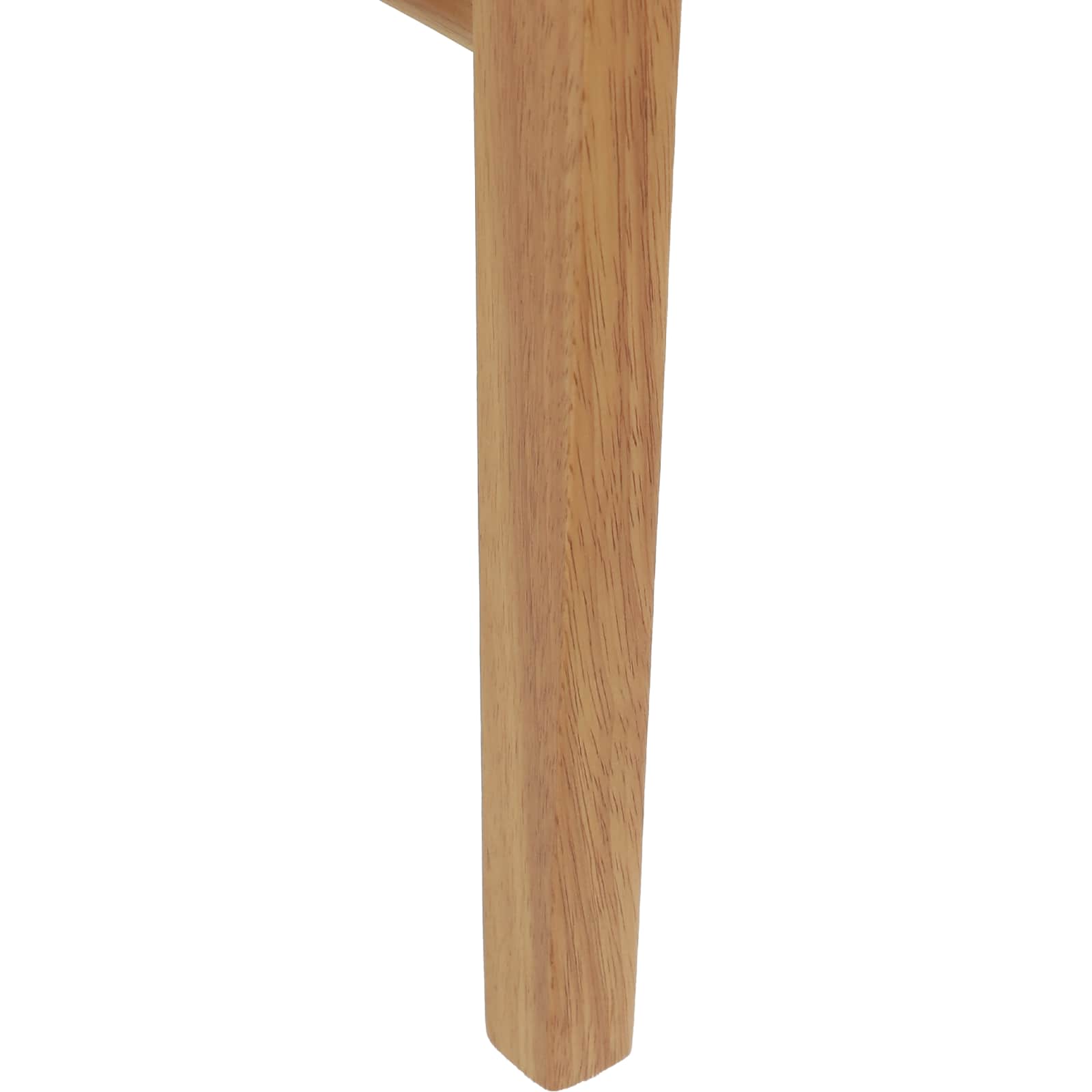 Sedia da pranzo 2 pcs Naturale e chiaro Legno di gomma solido | homemem39