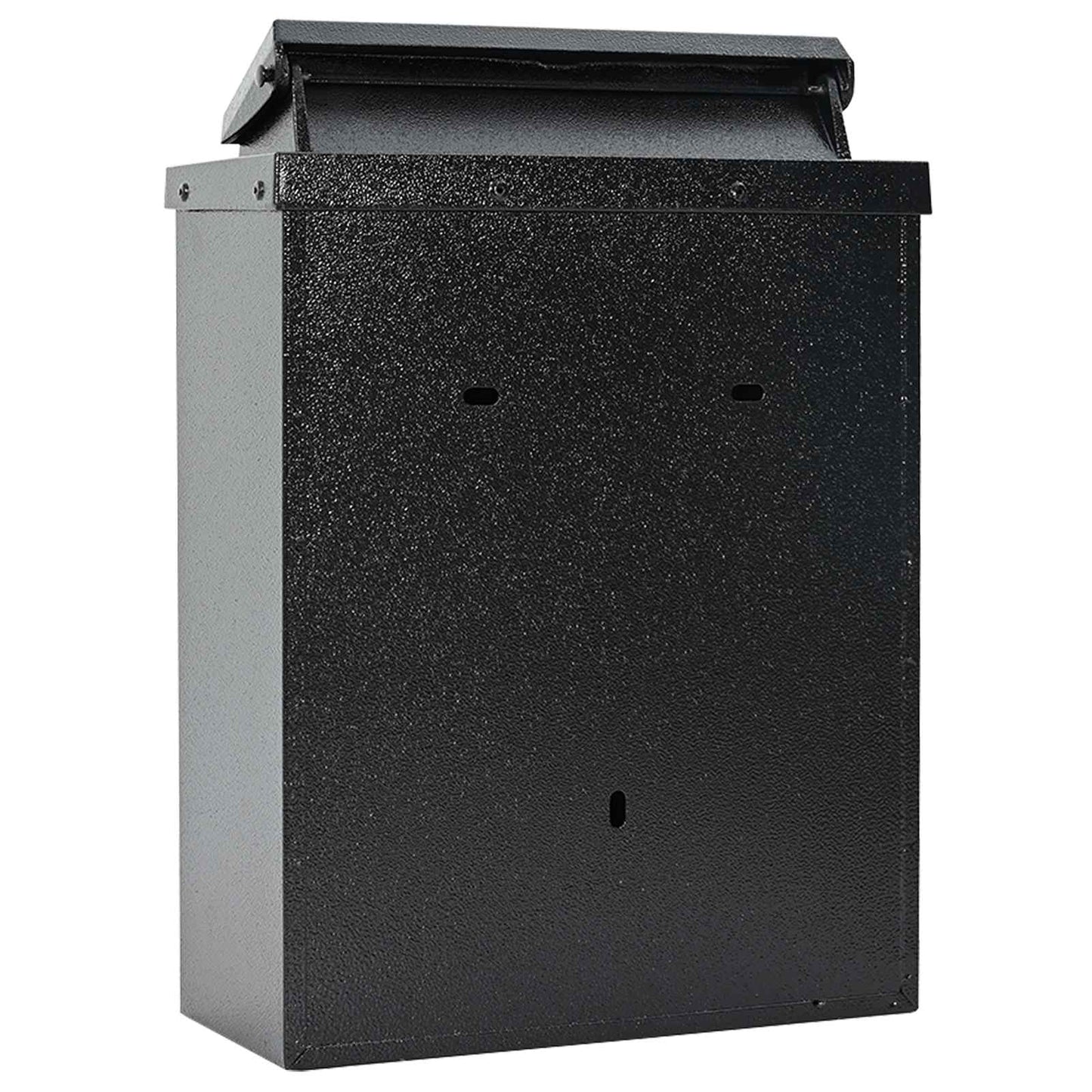 Cassetta Postale da Muro con archiviazione Nero 29 x 13 x 41 cm | homemem39