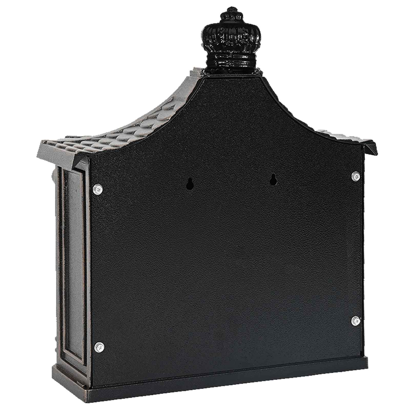 Cassetta Postale da Muro con porta Bronzo 40,5 x 16 x 45 cm | homemem39