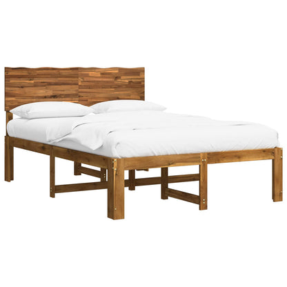 Letto matrimoniale con testiera ROSTOCK Naturale 135 x 190 cm | homemem39