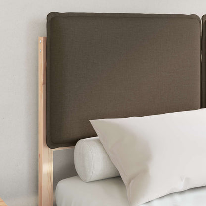 Letto con Testiera Rivestita Talpa 120 x 200 cm Pino massello