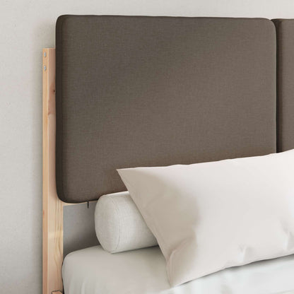 Letto con Testiera Rivestita Talpa 120 x 190 cm Pino massello | homemem39