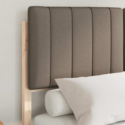 Letto con Testiera Rivestita Talpa 120 x 190 cm Pino massello | homemem39