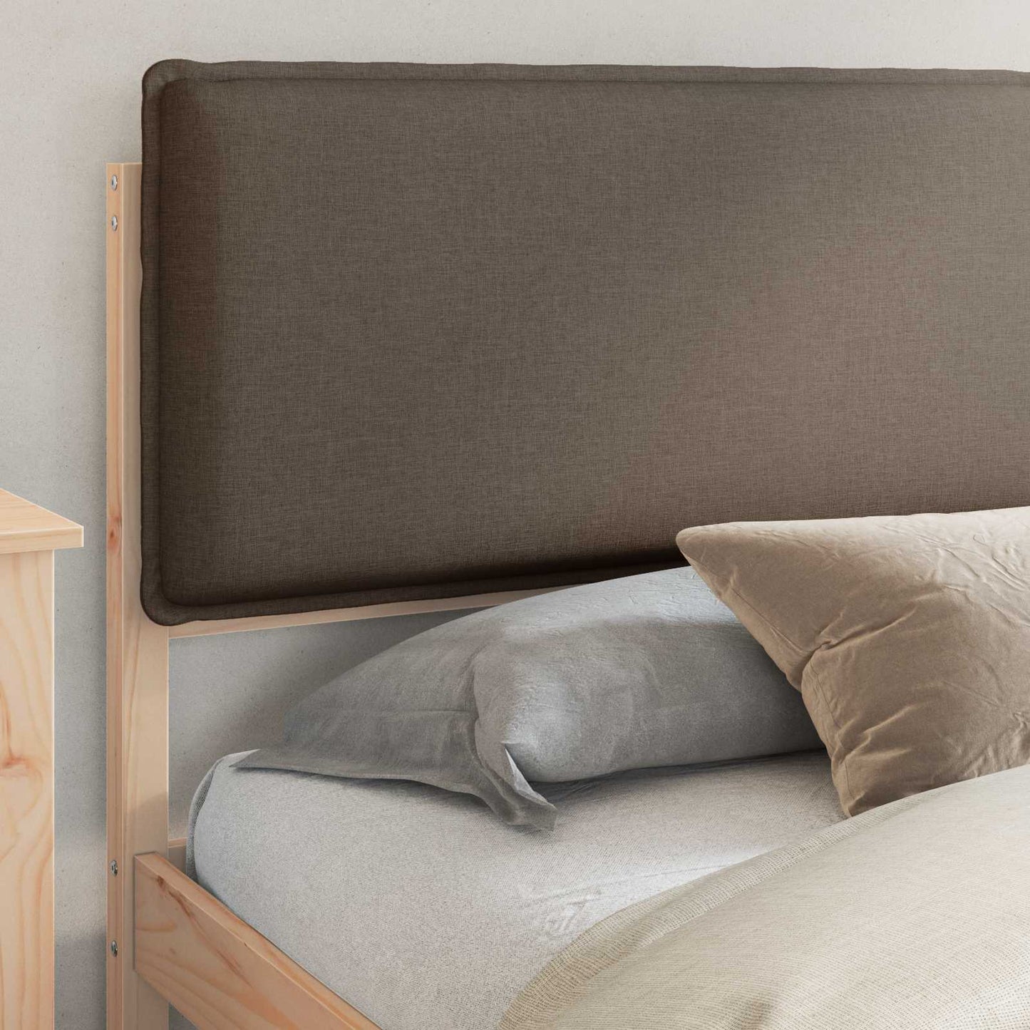 Letto con Testiera Rivestita Talpa 200 x 200 cm | homemem39