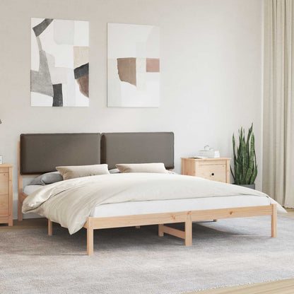 Letto con Testiera Rivestita Talpa 200 x 200 cm | homemem39