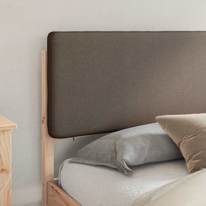 Letto con Testiera Rivestita Talpa 200 x 200 cm Pino massello | homemem39