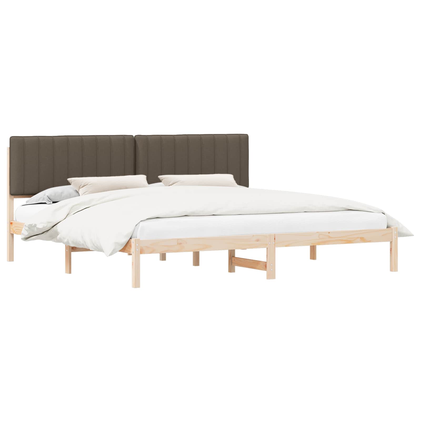 Letto con Testiera Rivestita Talpa 200 x 200 cm | homemem39