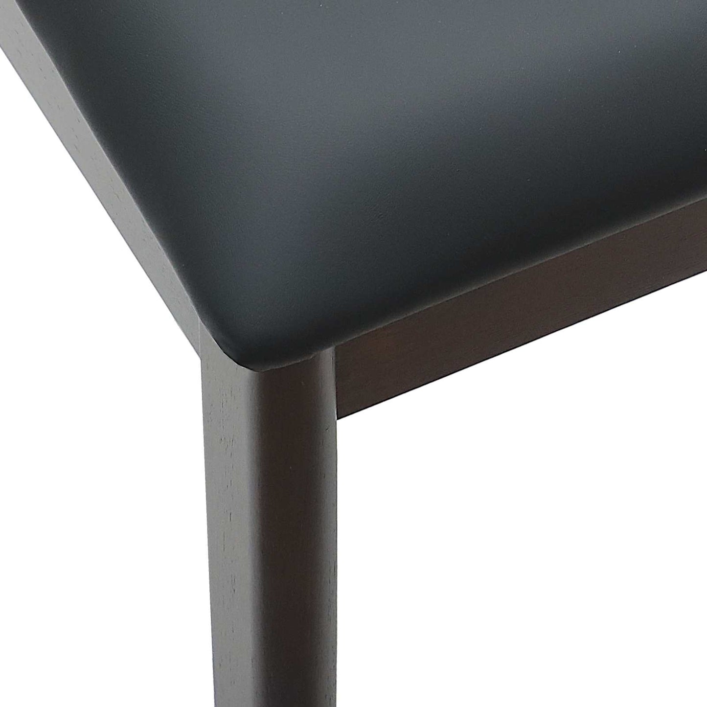 Sedia da pranzo 2 pcs Marrone chiaro e nero