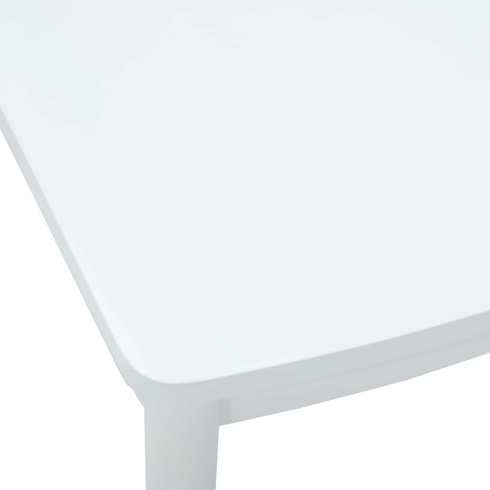 Sedia da pranzo 2 pcs Bianco e Bianco Legno di gomma solido | homemem39