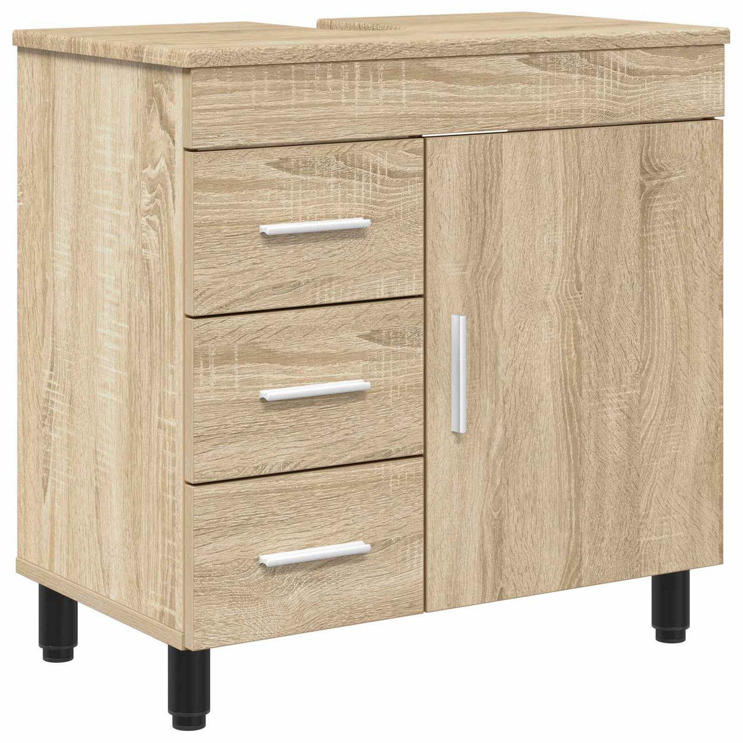 Mobiletto da bagno Rovere Sonoma 60 x 35 x 60 cm
