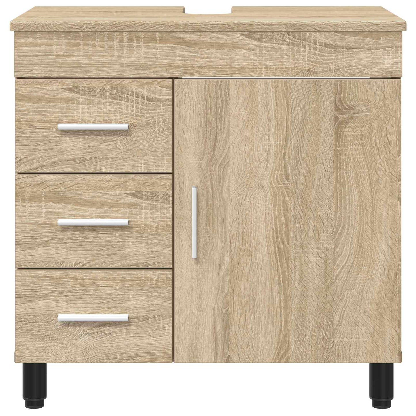 Mobiletto da bagno Rovere Sonoma 60 x 35 x 60 cm