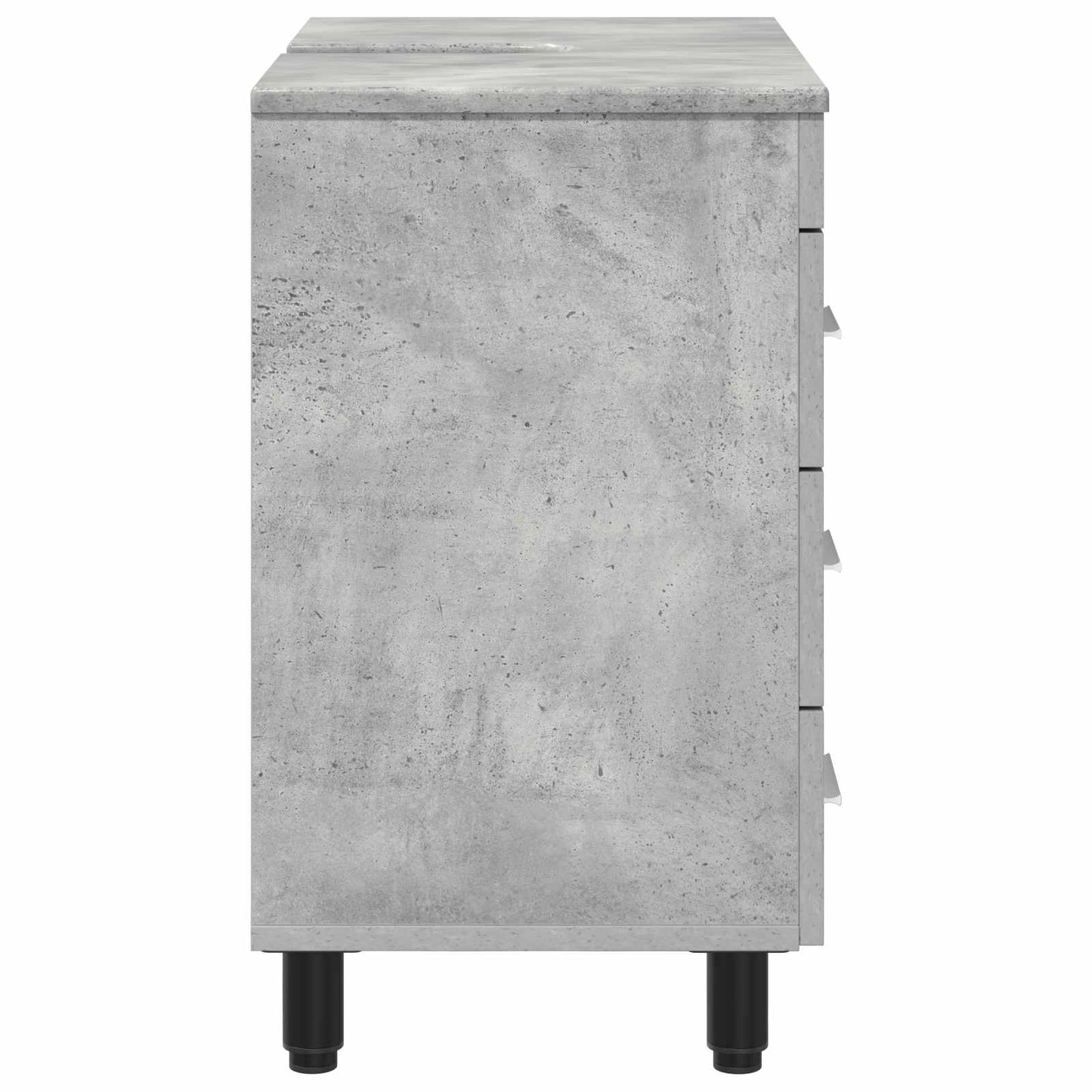 Mobiletto da bagno Grigio Cemento 60 x 35 x 60 cm | homemem39