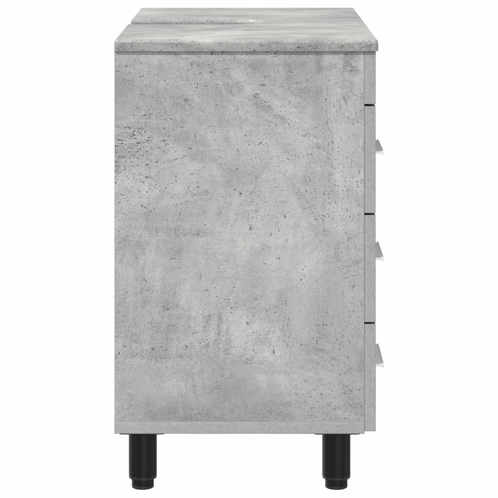 Mobiletto da bagno Grigio Cemento 60 x 35 x 60 cm | homemem39