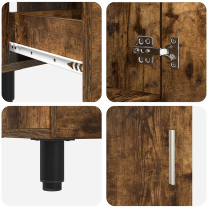 Mobiletto da bagno Rovere Fumo 60 x 35 x 60 cm