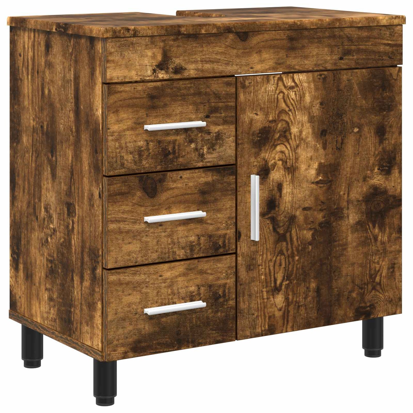 Mobiletto da bagno Rovere Fumo 60 x 35 x 60 cm
