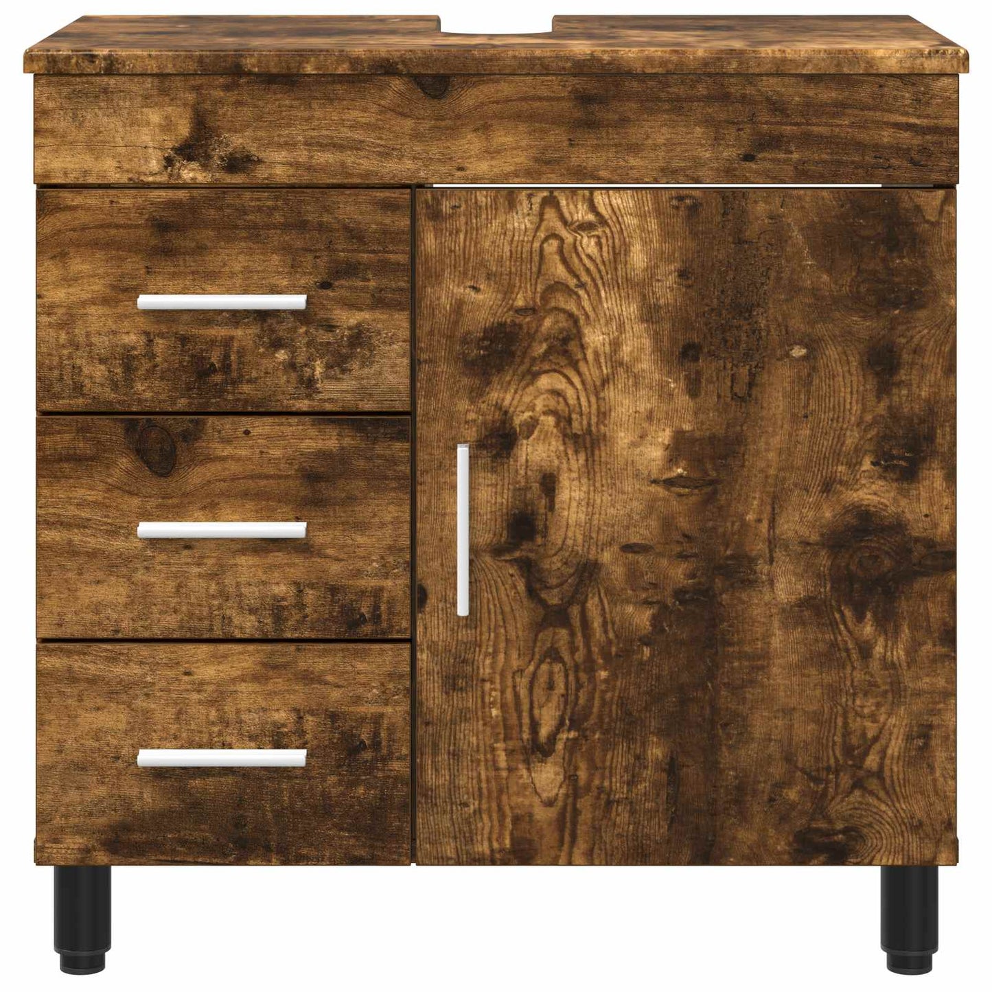 Mobiletto da bagno Rovere Fumo 60 x 35 x 60 cm