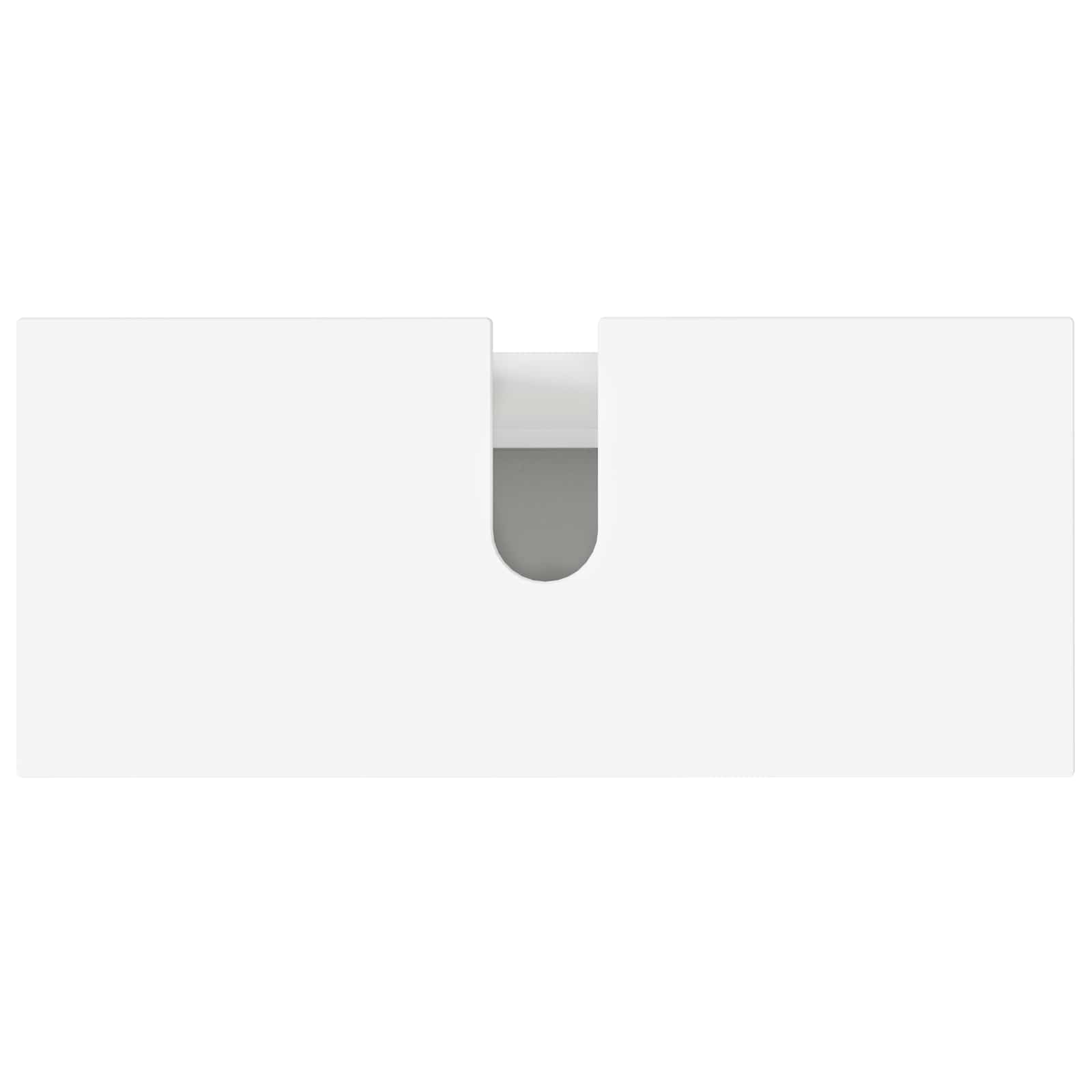 Mobiletto da bagno Bianco 80 x 35 x 60 cm Legno ingegnerizzato | homemem39
