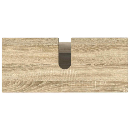Mobiletto da bagno Rovere Sonoma 80 x 35 x 60 cm