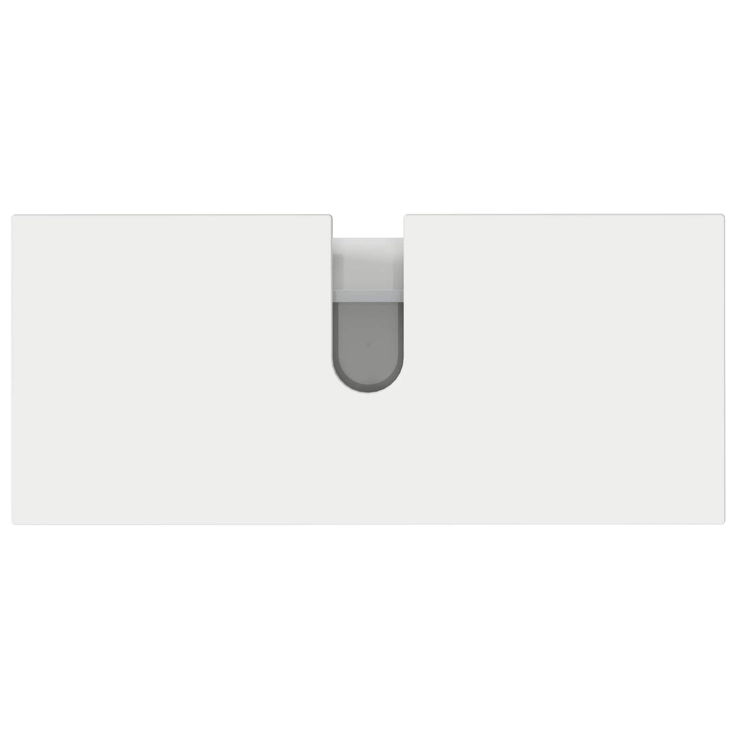 Mobiletto da bagno Bianco Lucido 80 x 35 x 60 cm | homemem39