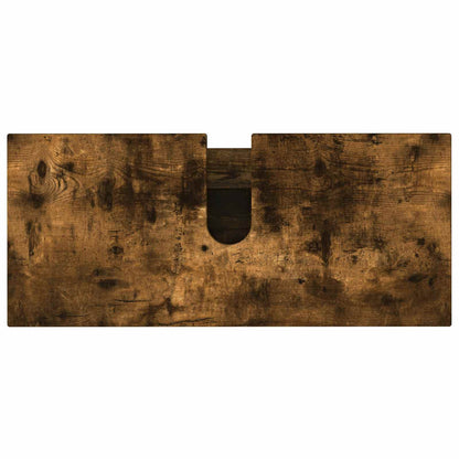 Mobiletto da bagno Rovere Fumo 80 x 35 x 60 cm | homemem39