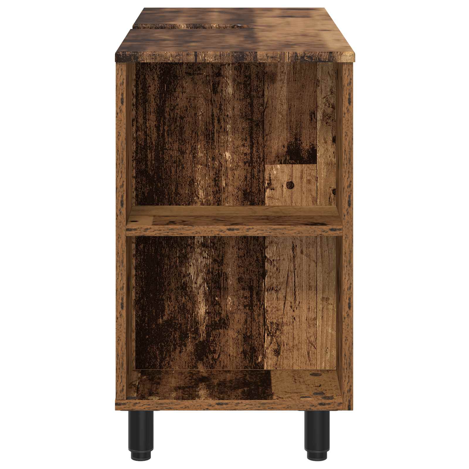 Mobiletto da bagno Legno antico 80 x 35 x 60 cm | homemem39