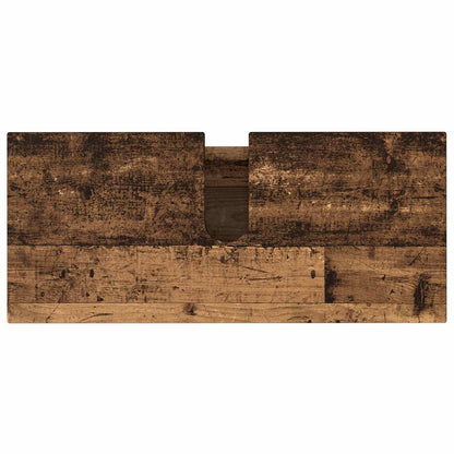Mobiletto da bagno Legno antico 80 x 35 x 60 cm | homemem39