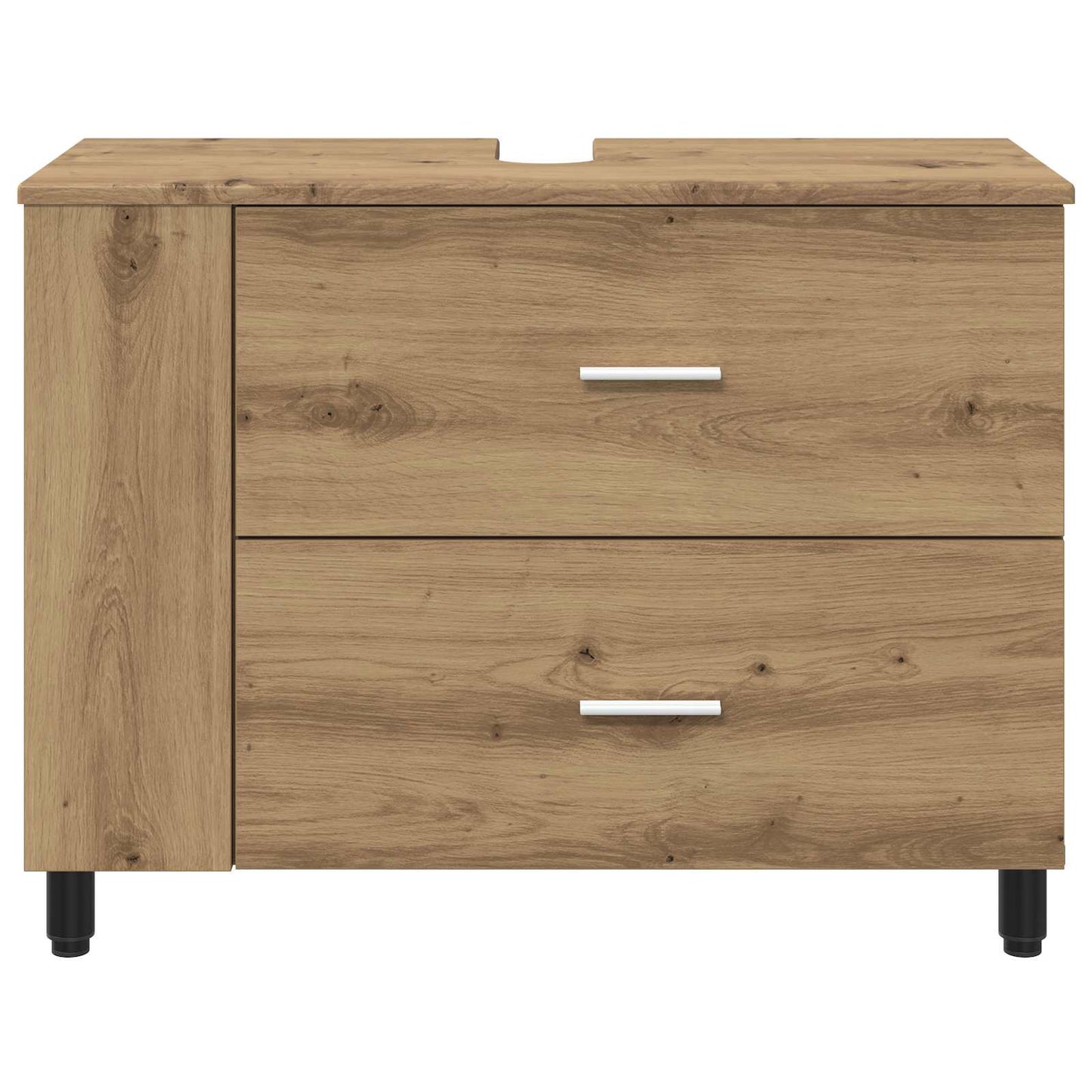 Mobiletto da bagno Rovere Artigianale 80 x 35 x 60 cm